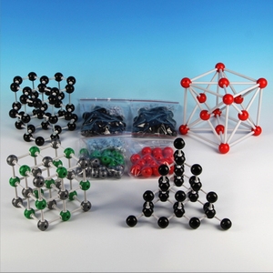 Mô hình phân tử hóa học Bộ mô hình cấu trúc tinh thể 301 kim cương than chì Natri clorua hóa học khoa học Kit - Product Image 3