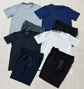 Conjunto Deportivo de Verano para Hombre, Camiseta y Pantalones Cortos de Secado Rápido, Uniforme de Fútbol Personalizado, Traje Deportivo de Fútbol de 2 Piezas - Product Image 2