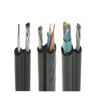 Cable de comunicación de red Autoportante 8 12 Core 48 G652D Ftth Fig8 Cable de fibra óptica GYXTC8Y GYXTC8S GYTC8Y GYTC8S 1KM 2KM