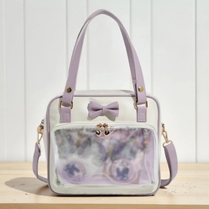 Elegant Style White Gold Embroidery Photo Frame Pin Display Shoulder Fashion Handbag <b>Custom</b> <b>Doll</b> Ita Bag - Product Image 1