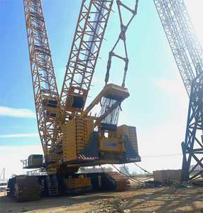 XCMG Grue sur chenilles d'occasion officielle XGC16000 Grue mobile télescopique de 1250 tonnes à prix bon marché - Product Image 2