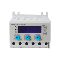 Relais électronique de protection contre les surcharges et la perte de phase OPR-3ED-120N, détection de phase, 10-120A, 220V AC, prévention de la surchauffe du moteur, relais temporisé