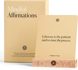 <span class=keywords><strong>Carte</strong></span> d'Affirmation Personnalisée et Imprimée, Motivationnelle pour la Santé Mentale, Positive, Bien-être, Amour de Soi, Pensée et Gratitude - Product Image 1