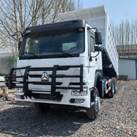 Camion à benne basculante d'occasion Sinotruk Howo de haute qualité 8*4, camion à benne basculante lourd pour l'exploitation minière en Chine, 12 roues
