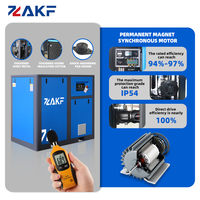 Compresseur d'air à vis ZAKF pour la fabrication de ciment, 7,5 kW, 11 kW, 15 ch, 22, 30 ch, 37, 45, 55, 75 kW, 135 kW, compresseur d'air industriel 10 ch