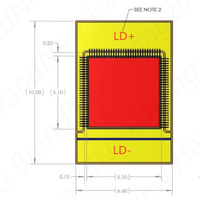 Настраиваемый 100 Вт 808 нм SMD VCSEL диодный лазерный чип для удаления волос для омоложения кожи