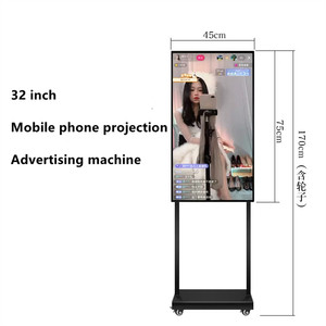 Máy Chiếu Không Dây Màn Hình Lớn Phát Sóng Trực Tiếp Điện Thoại Di Động 65 Inch Máy Phát Biển Hiệu Kỹ Thuật Số Neo Tiktok - Product Image 5