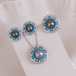 ขาตั้งแหวนเงินแท้ S925 สำหรับงาน DIY พร้อมอุปกรณ์ตกแต่งมุก ขนาด 7-10 มม. รุ่น 10101-สีทองเงิน พร้อมขาตั้งเปล่า - Product Image 1