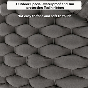 Sofy Durable Eco-Friendly Sillas al aire libre-Sofá tejido elegante para el hogar Decoració<span class=keywords><strong>n</strong></span> del jardí<span class=keywords><strong>n</strong></span> sofá - Product Image 3