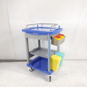 عربة طوارئ عالية الجودة عربة اصطدام طبية من البلاستيك ABS عربة طوارئ طبية - Product Image 2