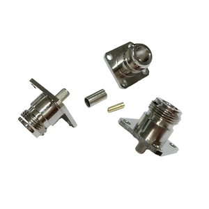 Flange N-female Connectors Brass <b>Adapter</b> Sma Xlr Female Connector N Type Female to Male <b>Adapter</b> Mount ROHS 50 Ohm 1.5 - Product Image 4
