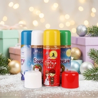 Vente en gros de pulvérisateurs de neige artificielle en mousse pour carnaval, déclencheurs de mousse de neige pour décorations de Noël