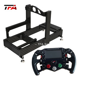 Tốt Nhất Chỉ Đạo Wheel Cho Xe Tải Đua Mô Phỏng Buồng Lái Giàn Khoan Lực Lượng Phản Hồi Rung Kit & Bàn Đạp Cho Xe Lái Xe Máy Chơi Game - Product Image 5