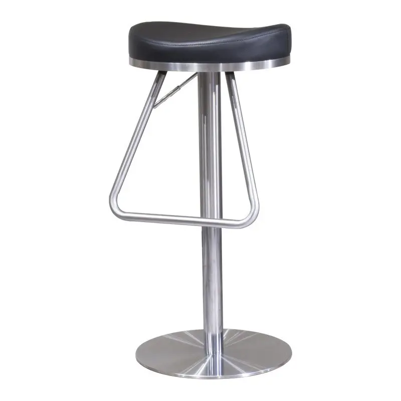 Manufacturers Directly Provide Luxury Stainless Steel Bar Chair Lift Rotating Italian Minimalist High Chair