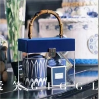Boîte cadeau haut de gamme en PS recyclable avec revêtement UV pour artisanat, bougies et autocollants - Cadeaux de mariage et d'anniversaire (personnalisable)