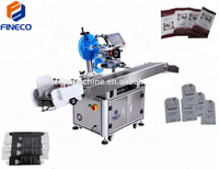 Machine d'étiquetage automatique pour sacs en aluminium, sacs en plastique, sacs à double étiquette, machine d'étiquetage pour sacs