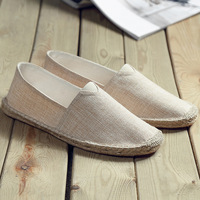 Nouvelles Espadrilles Alpargata Confortables pour Hommes et Femmes en Toile Respirante à Enfiler