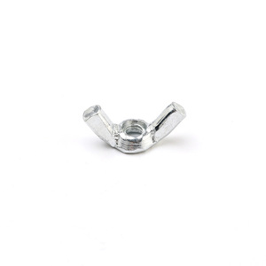 Écrous à oreilles en acier au carbone galvanisé M3 M4 M6 M8 DIN315 Grade A Niveau 4.8 pour la construction métallique et l'utilisation industrielle - Product Image 2