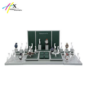 Fenêtre Oem oreiller coussin rotatif petits ensembles haut de gamme haut de gamme fait à la main boutique secteur vente au détail personnalisé bois montre unique affichage - Product Image 1