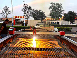 Máy cắt plasma Mini <span class=keywords><strong>CNC</strong></span> cầm tay 1500x3000mm Bàn cắt với hệ thống làm mát không khí 220V thành phần cốt lõi động cơ và bánh răng - Product Image 6