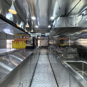 Rimorchio Mobile per Fast Food in Acciaio Inox Zincato, Garanzia di 1 Anno, Resistente alla Ruggine, <span class=keywords><strong>Dimensioni</strong></span> Personalizzabili - Product Image 4