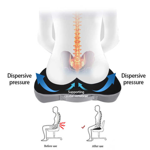 Memory Foam Seat Chair Kissen zur Linderung von Ischias schmerzen Steißbein schmerzen Steißbein degenerieren - Product Image 4