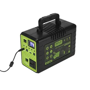 300W Portable Power Stations Outdoor Camping Pure Sine Wave Solar Portable Power Stations With Solar Panels