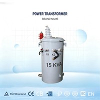 Transformateur de distribution monophasé toroïdal immergé dans l'huile, monté sur poteau, CSP, 50/60Hz, ANSI 13800V 19920V 120/240V