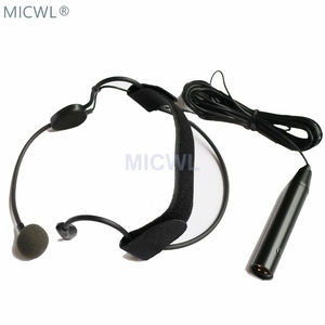 专业原装MiCWL XLR ME3头饰耳机耳机麦克风3针幻影电源48V，用于混频器放大器前置放大器5m电缆 - Product Image 2