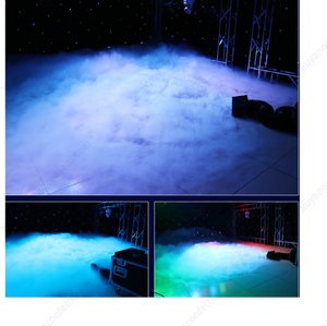 3000W bassa che giace nebbia macchina acqua a doppia uscita macchina fumo di terra per la fase di nozze festa in discoteca - Product Image 5