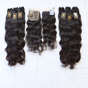 Mèches brésiliennes bouclées en vison brut, cheveux non traités, 13x4, 12a, avec Lace Closure Hd - Product Image 2