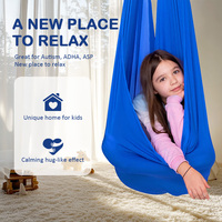 Hamac de compression pliable en nylon, balançoire sensorielle pour enfants autistes, utilisation intérieure et extérieure