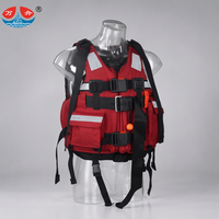 Gilet de sauvetage robuste pour la lutte contre les incendies et le sauvetage aquatique, gilet de sauvetage rapide pour eaux vives, flottabilité élevée, PFD pour les équipes de sauvetage
