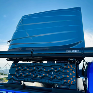 Carpa de <span class=keywords><strong>Techo</strong></span> Ligera con Apertura Lateral, Impermeable, Resistente al Viento, de Fácil Montaje, Tela 40D, Colchoneta No Tóxica para SUV, Camping y Viajes - Product Image 4