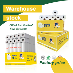 Papier thermique pour imprimante 56*35 80X64X12 75G 57X22 80×80 Pas cher 57 40 Rouleau de papier 80×50 - Product Image 4