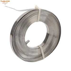 Cinta de Acero Inoxidable 201 304 de 0.7*19mm, Tiras de Acero Inoxidable, Cinta de Amarre, Bridas Metálicas Galvanizadas en Caliente - Product Image 5