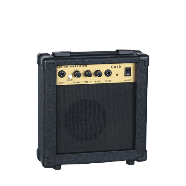Wholesale 10W Power electric guitar, audio guitar amplifier, portable, with convenient headphone output jack, reasonable price