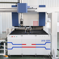 Máquina Dobladora de Paneles CNC de 1200 mm |   Centro de Doblado Servoeléctrico Multieje para Chapa Metálica