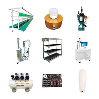 Machine à sertir les ampoules LED pour la production de lampes LED E27/B22/E14 sur ligne de montage, machines de fabrication pour petites entreprises