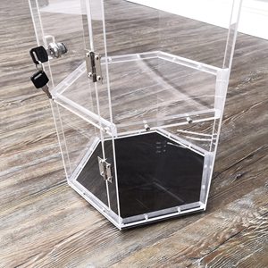 Rõ ràng plexiglass <span class=keywords><strong>Acrylic</strong></span> quay Tủ hiển thị trường hợp <span class=keywords><strong>Acrylic</strong></span> hiển thị trường hợp hành động con số khóa trường hợp - Product Image 3