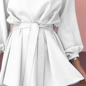 Vestido Abaya Informal, Moderno y Sencillo de Poliéster Liso de Alta Calidad para Mujeres Musulmanas, Nueva Moda al por Mayor - Product Image 2