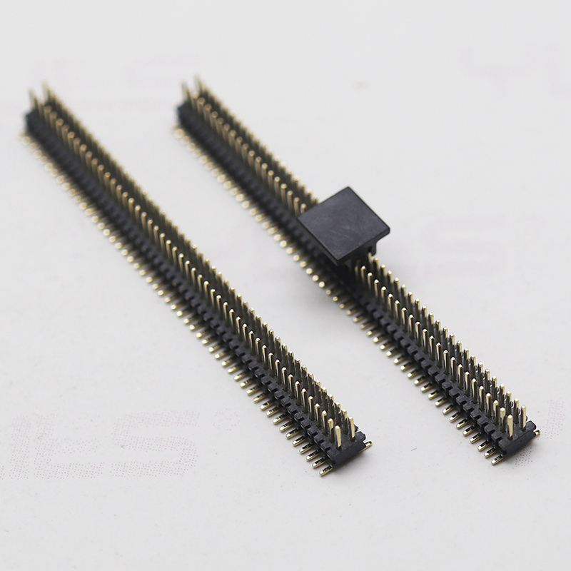 0.8mm double row smt type 10P 15P 20P 25P 30P 35P 40P male PCB Connector