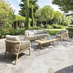 Foshan Factory Direct High Quality Patio Lounge Chair Outdoor Furniture Rope Garden Teak for Hotel - Product Image 3