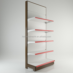 heavy duty supermarket metallic shelves Store Display <b>Racks</b> gondola shelving Steel Supermarket shelves - Product Image 1