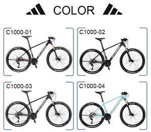 Bicicleta de Montaña de Acero de 29 Pulgadas, 24 Velocidades, Horquilla con Suspensión, Ligera, Impermeable, 15 kg, China Cycles - Product Image 1