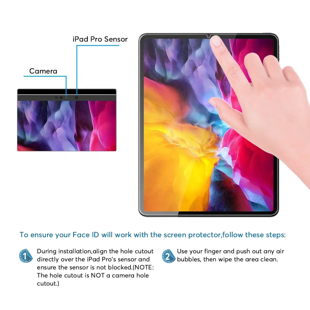 For iPad Mini 6 6th Gen for iPad Mini 2021 9H Tablet Guard Bubble Free Glass Screen Protectors Screen Guards