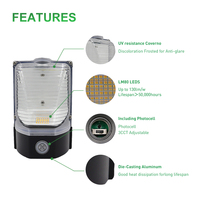 China Venta caliente Led Wall Pack Lights Factory Direct Accesorios de iluminación 25W 3CCT Mini Wallpack con fotocélula