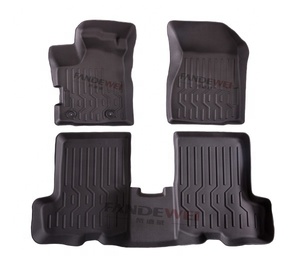 Tapis de sol de voiture 3D de haute qualité et écologiques pour Renault <span class=keywords><strong>Sandero</strong></span> 5 places 2018-2021 - Product Image 1