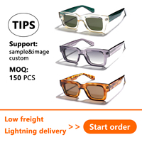 Rétro nouveauté OEM ODM haute qualité TR90 monture TAC lentilles unisexe lunettes de soleil UV400 lunettes de soleil polarisées personnalisées