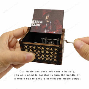 Carillon <span class=keywords><strong>Anastasia</strong></span> di buon natale intagliato creativo - Product Image 3